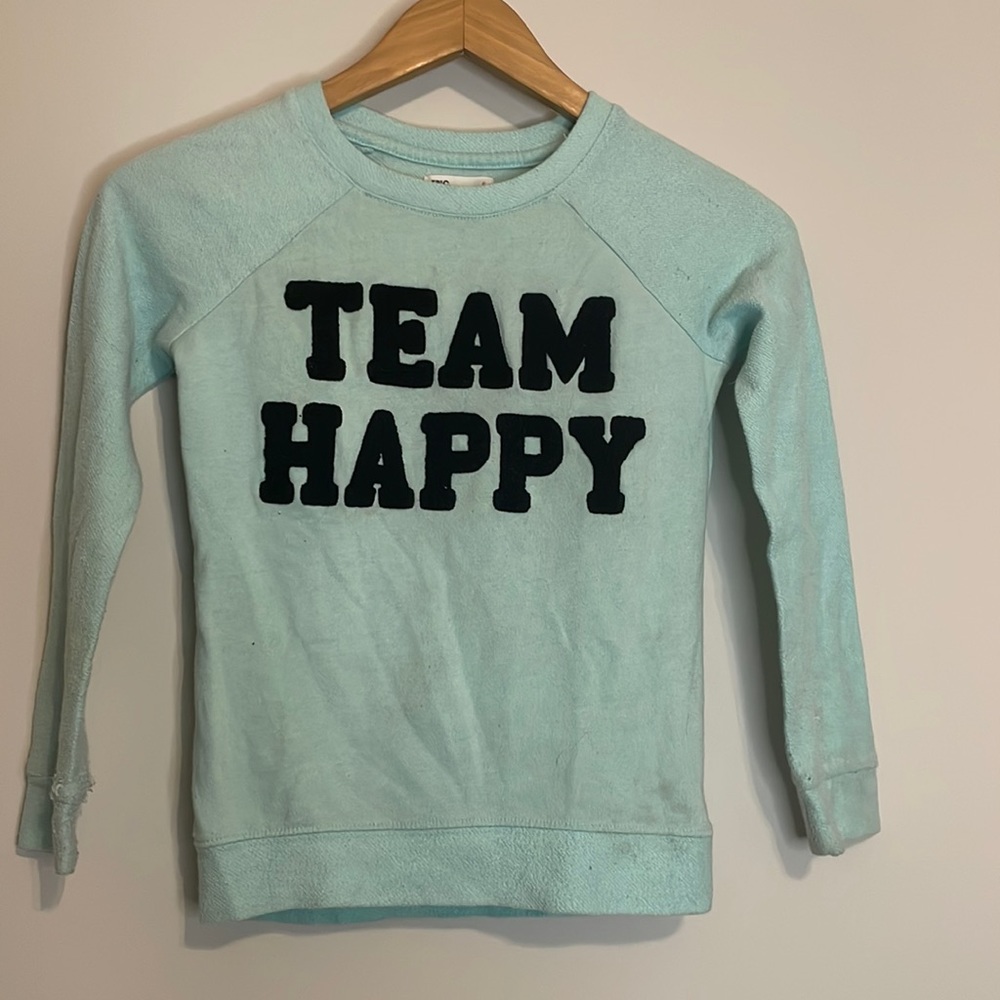 Epic Threads Team Happy Sweatshirt Sz S